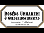 Roséns Urmakeri o guldsmedsverkstad